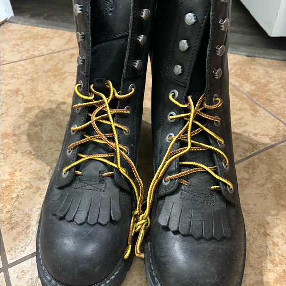 Harley Davidson men’s leather boots.  100% leather and size 11.5. - Picture 4 of 4